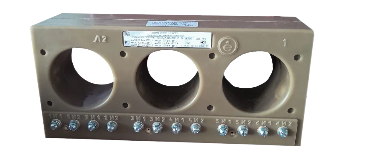 Трехфазные трансформаторы тока ТШЛ-1,2-Х-110(150)-1(2)